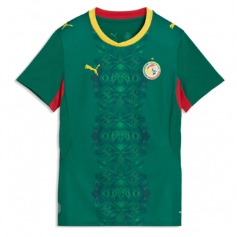 Billige Fotballdrakt Senegal Replika Bortedrakt Dame VM 2026 Kortermet